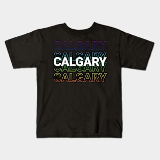 Calgary - Kinetic Style Kids T-Shirt